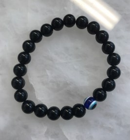 Obsidian Evil Eye Bracelet 1
